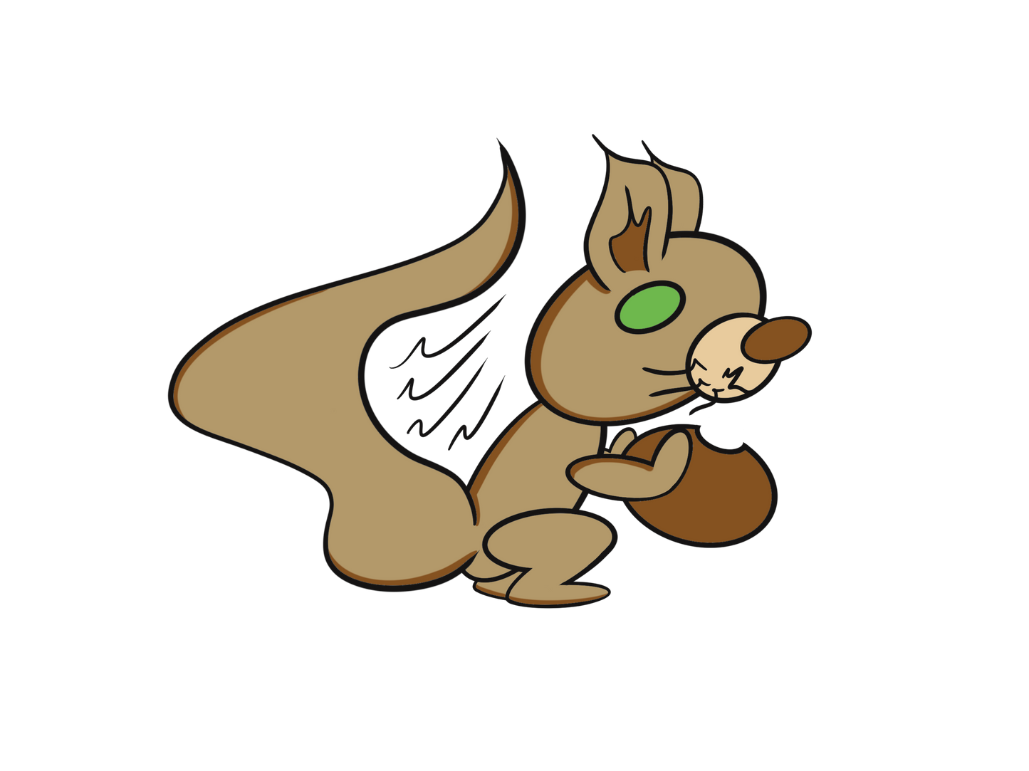 Zip-Line Sticker + Digital Art