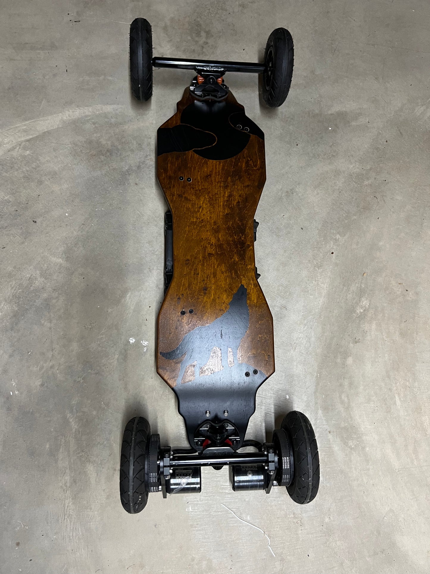NuBx UnCut Mountainboard Deck