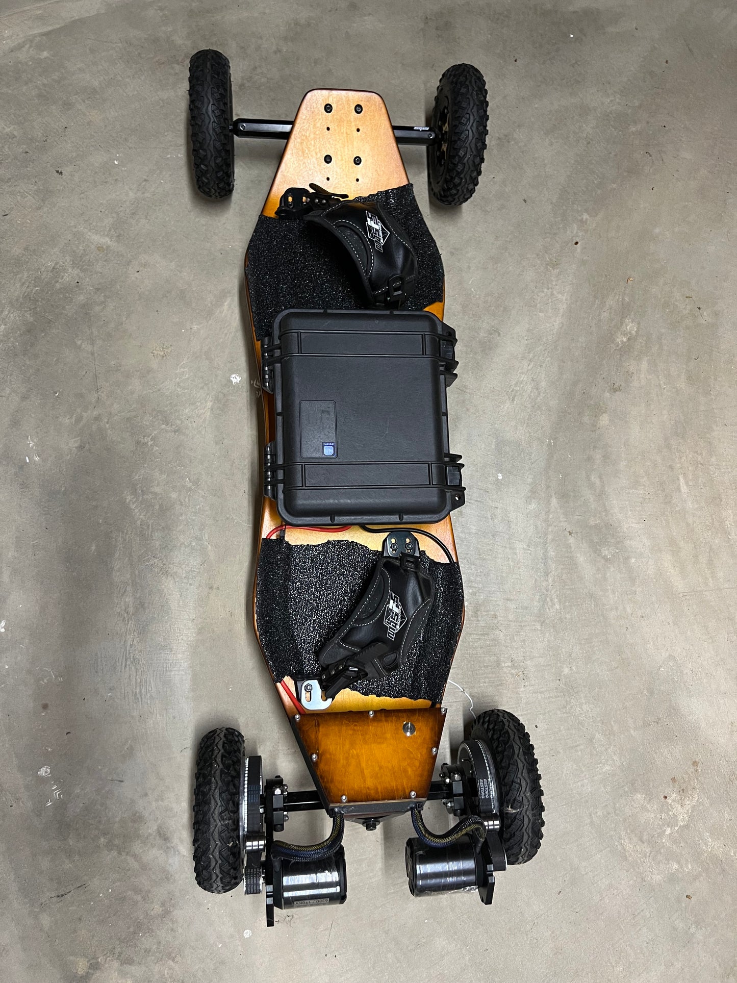 NuBx UnCut Mountainboard Deck